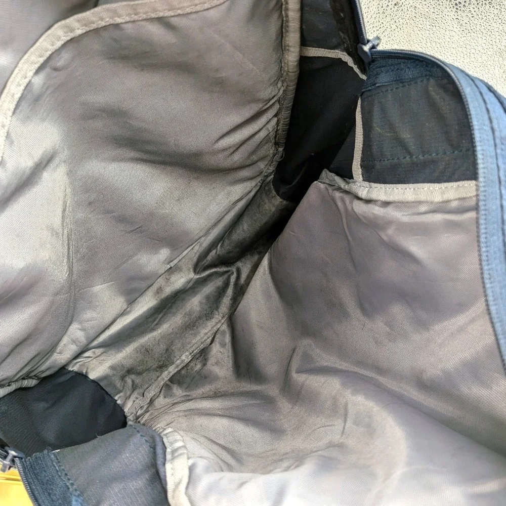 Under Armour Blue Backpack Logo Front Pocket School Gym‎ Bag